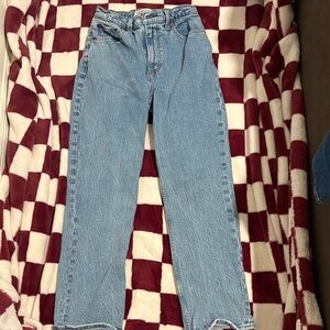Abercrombie & Fitch Light Blue Straight Leg Jeans